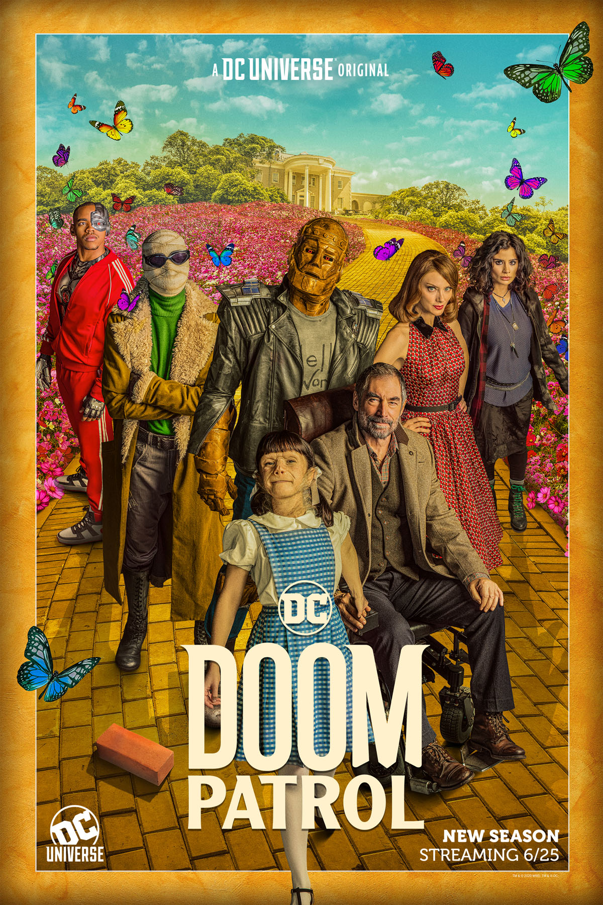 New Doom Patrol Season 2 Poster Sends the Team Down the