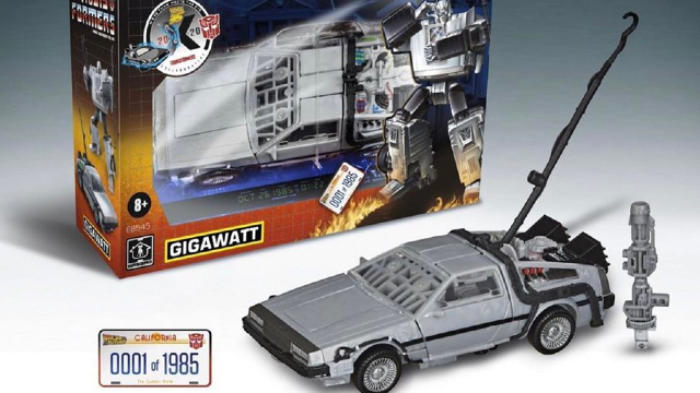 Hasbro Transformers Back to the Future Gigawatt 6 inch Action Figure for sale online 