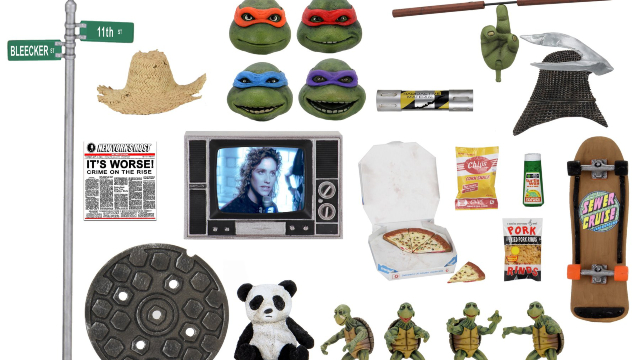 NECA Teenage Mutant Ninja Turtle Tokka and Rahzar Figures for sale online