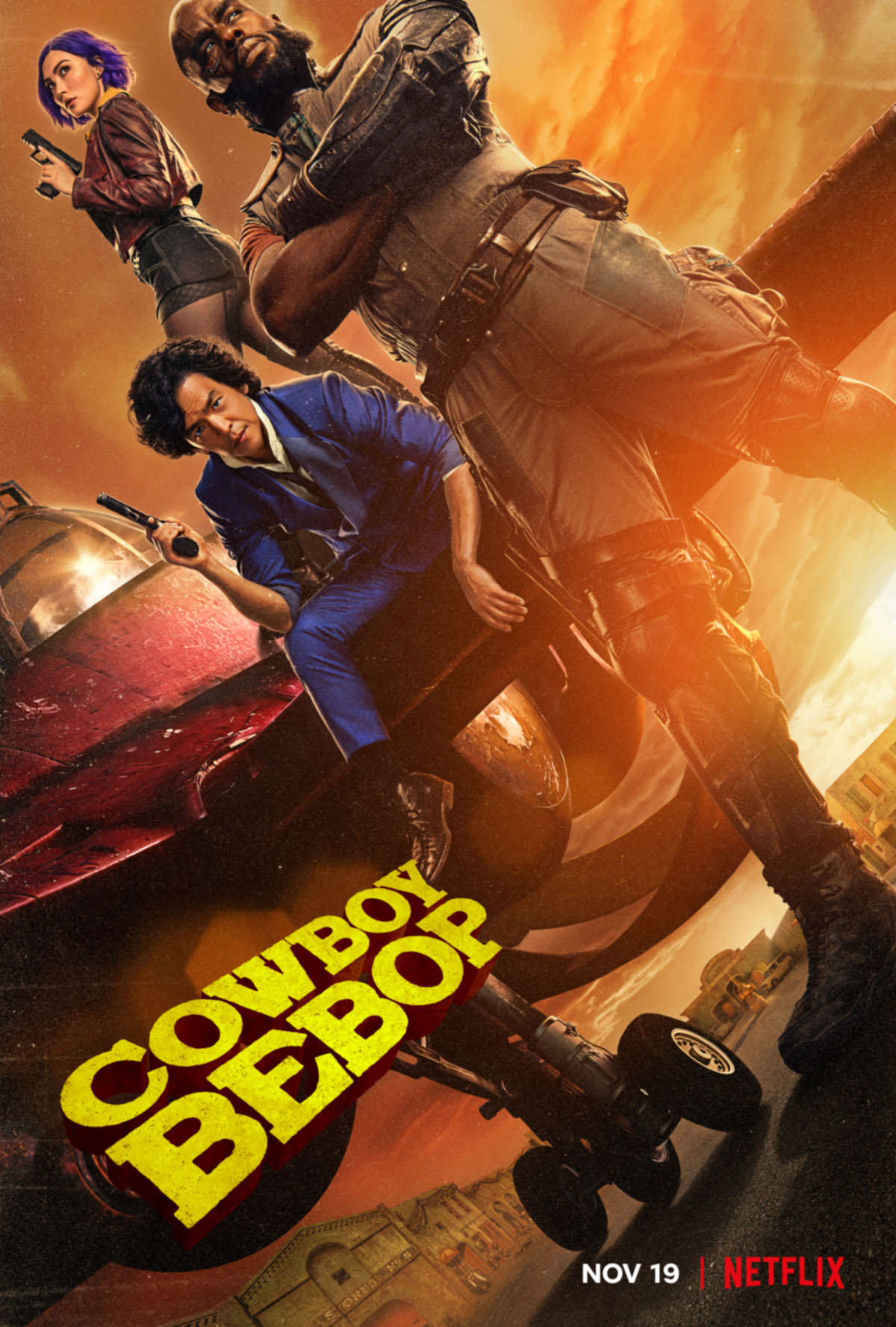 Netflix Debuts a Cowboy Bebop Trailer and a New Poster