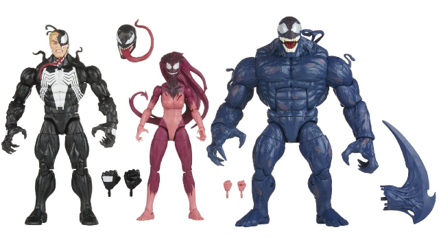 Comic-Based Venom Symbiote Figures Three-Pack Goes On-Sale Today