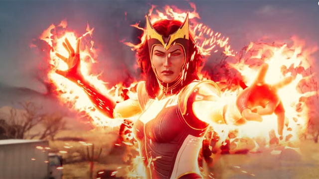 Scarlet Witch Joins the Battle In Latest Video For Marvel’s Midnight Suns