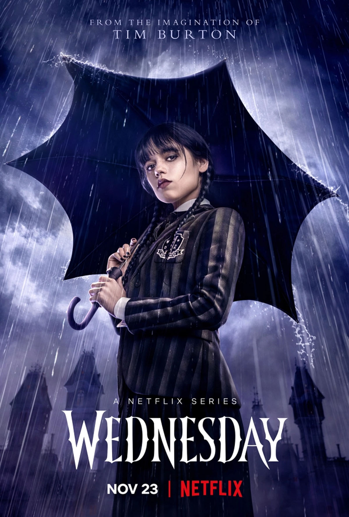 New Wednesday Poster Reveals the Premiere Date on Netflix
