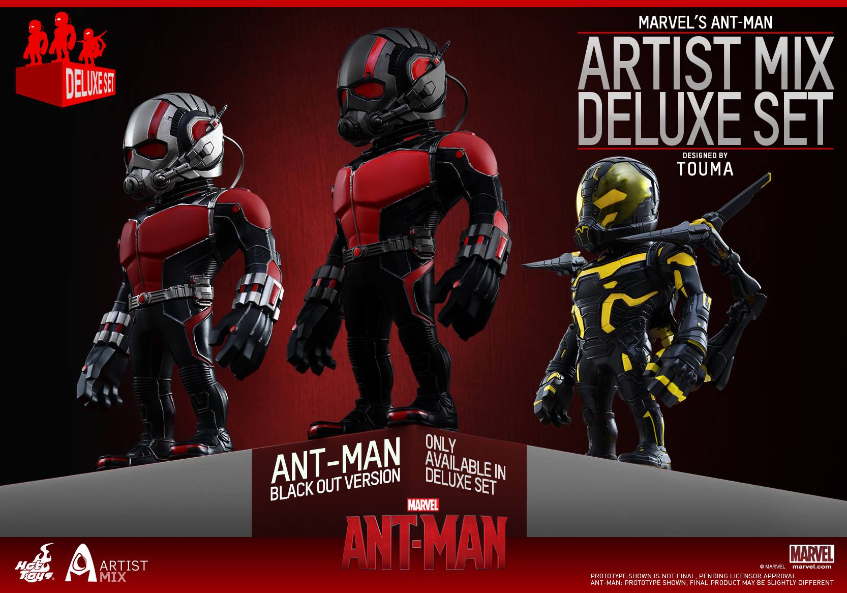 Ant-Man Artist Mix Figures Designed by TOUMA