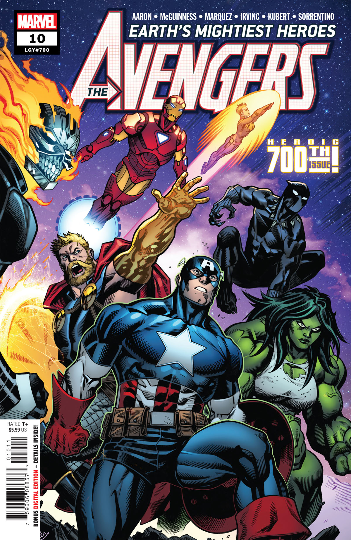 Avengers #10 cover