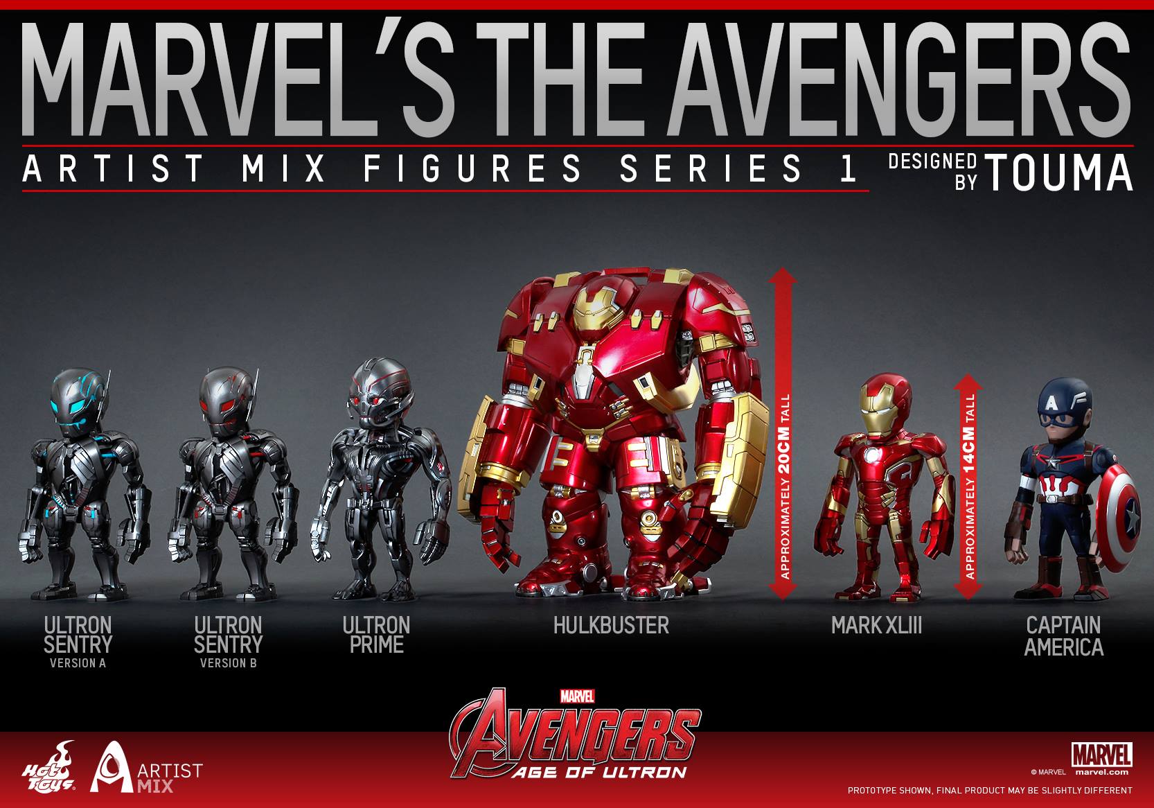 Avengers: Age of Ultron Artist Mix Figures