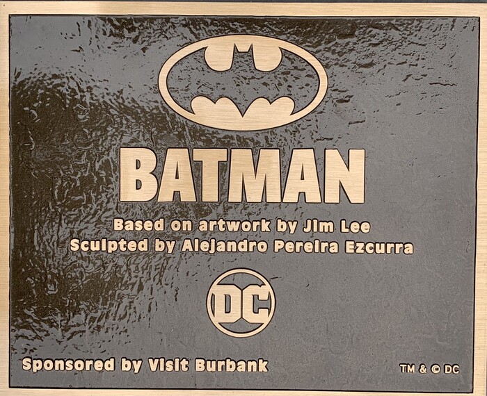 Batman Plaque