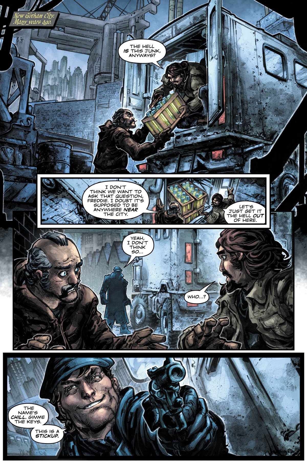 Batman/Teenage Mutant Ninja Turtles III #3 page 1