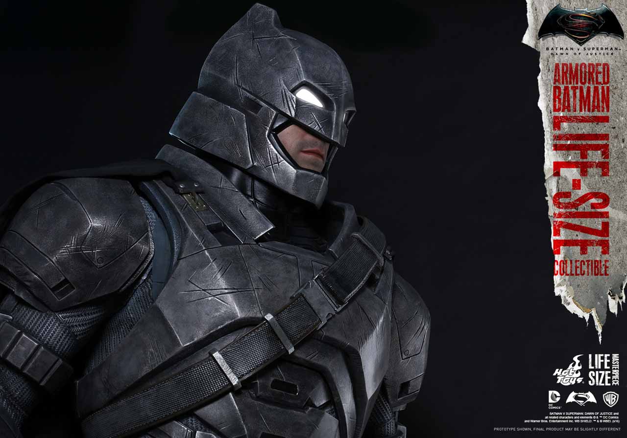 Life-Size Armored Batman Collectible