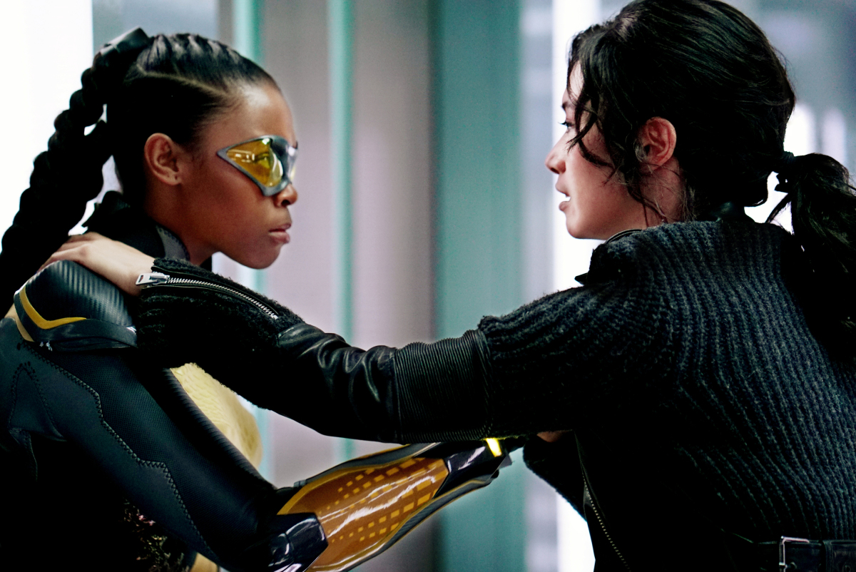 Nafessa Williams as Thunder and Chantal Thuy as Grace Choi