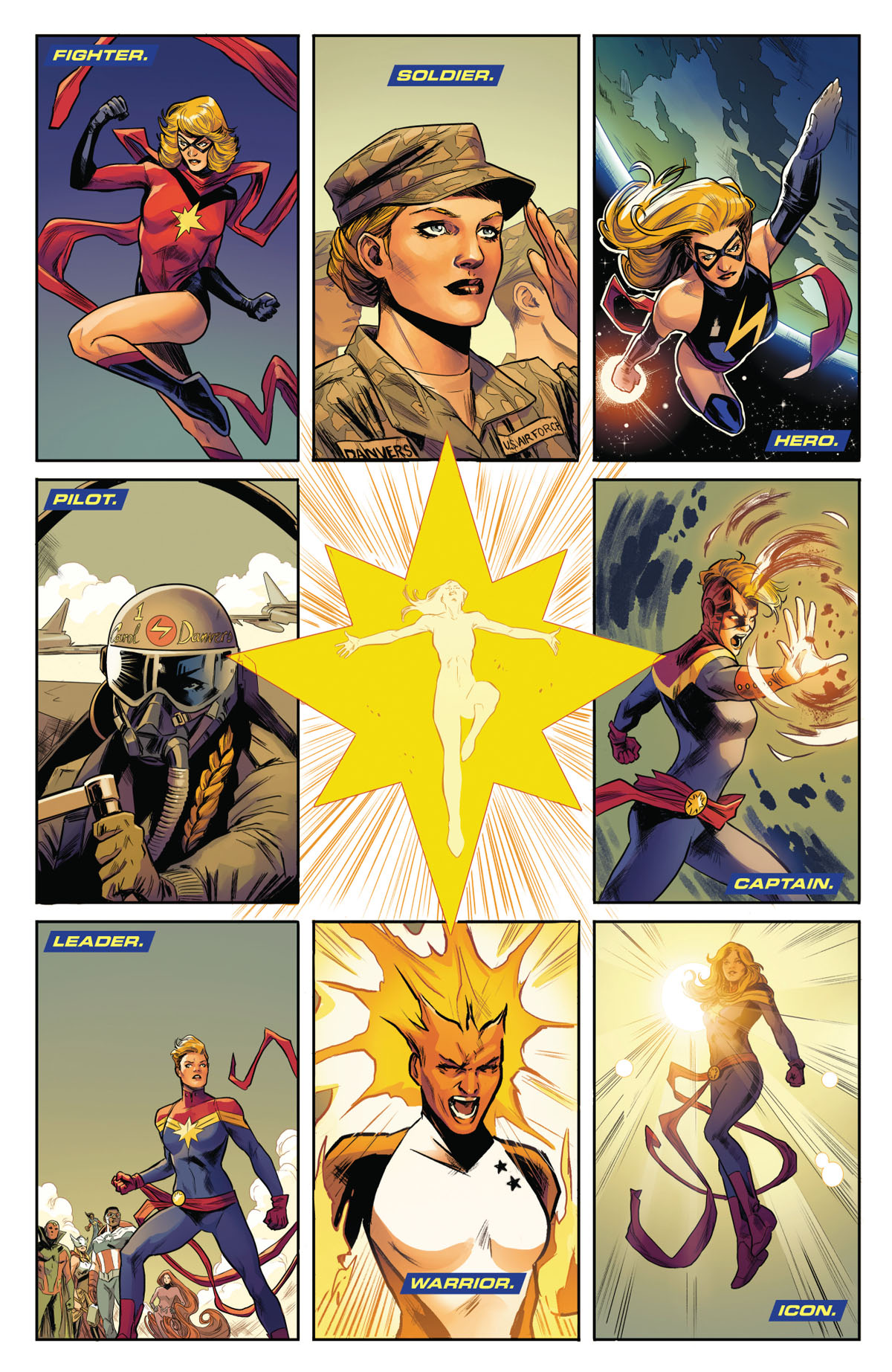 Captain Marvel #1 page 1