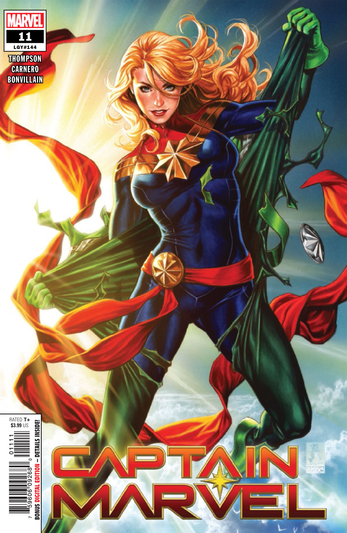 Captain Marvel #11 cover