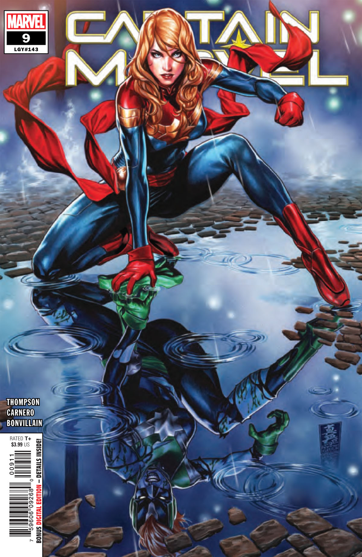 Captain Marvel #9 cover