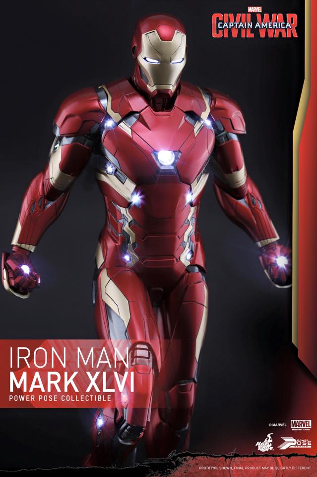 Captain America: Civil War Hot Toys Iron Man Mark XLVI