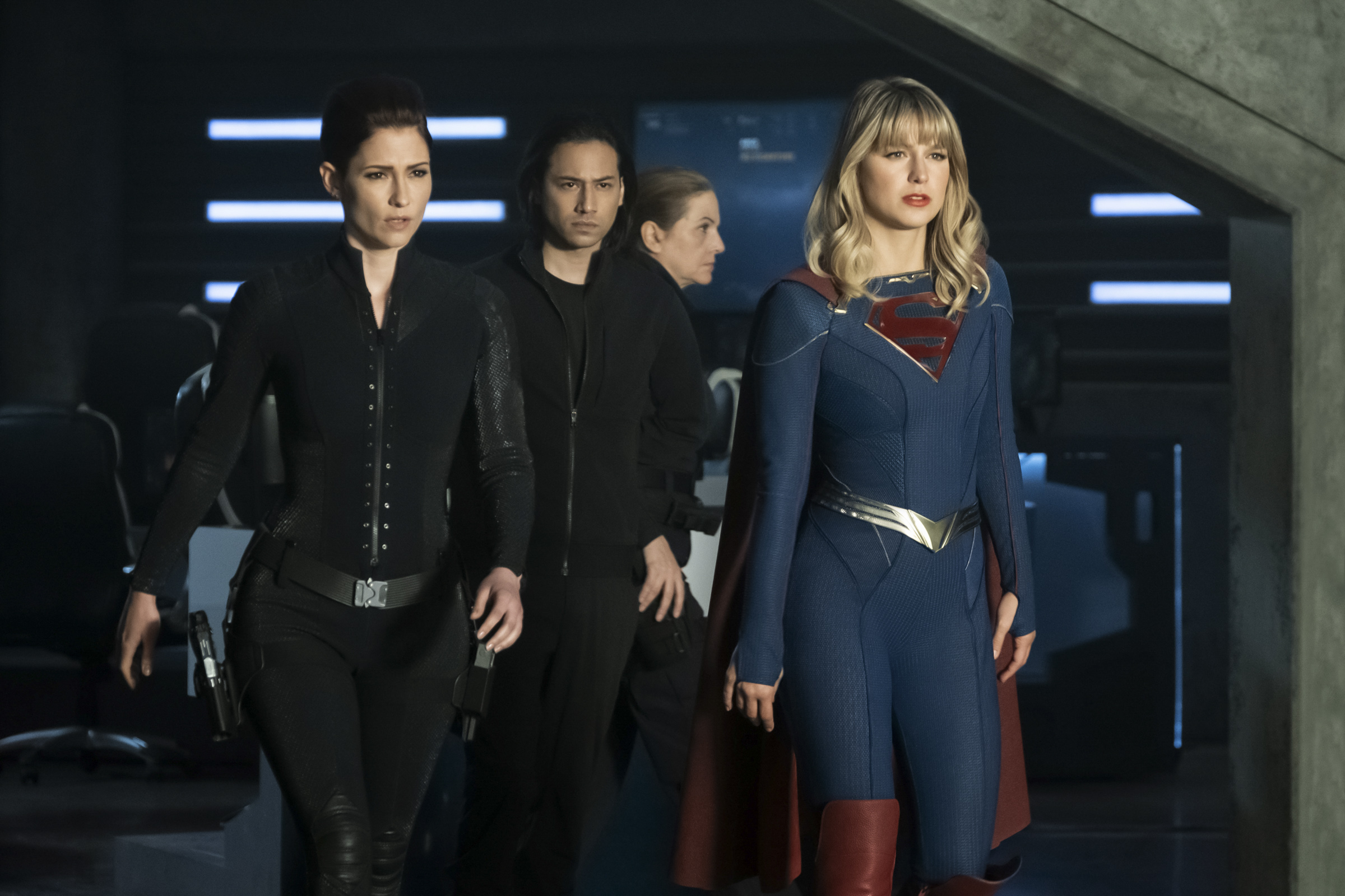Alex Danvers, Brainiac 5, and Supergirl