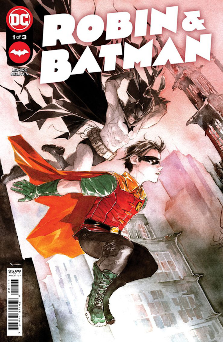 Robin & Batman #1 Cover by Dustin Nguyen