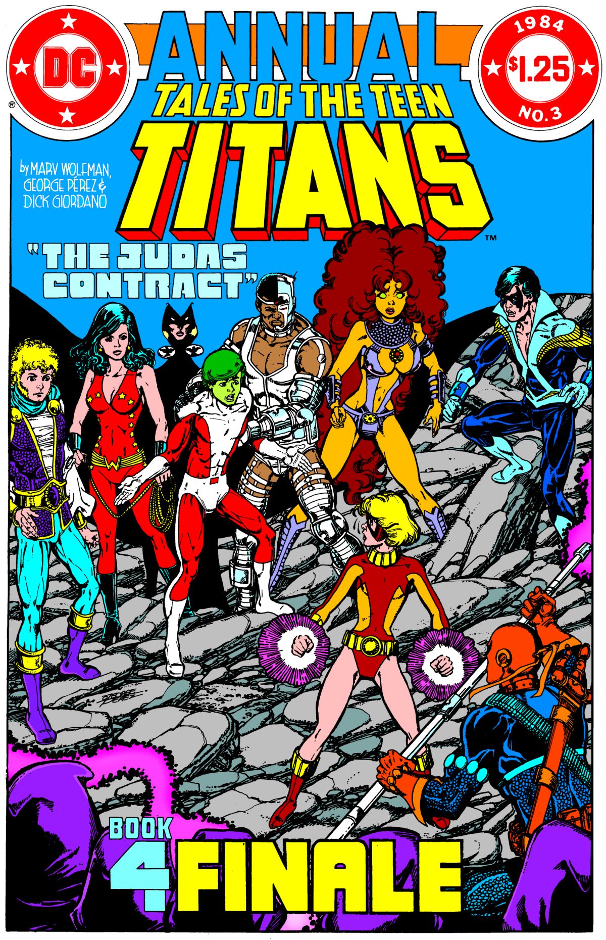 THE NEW TEEN TITANS: THE JUDAS CONTRACT DELUXE EDITION HC