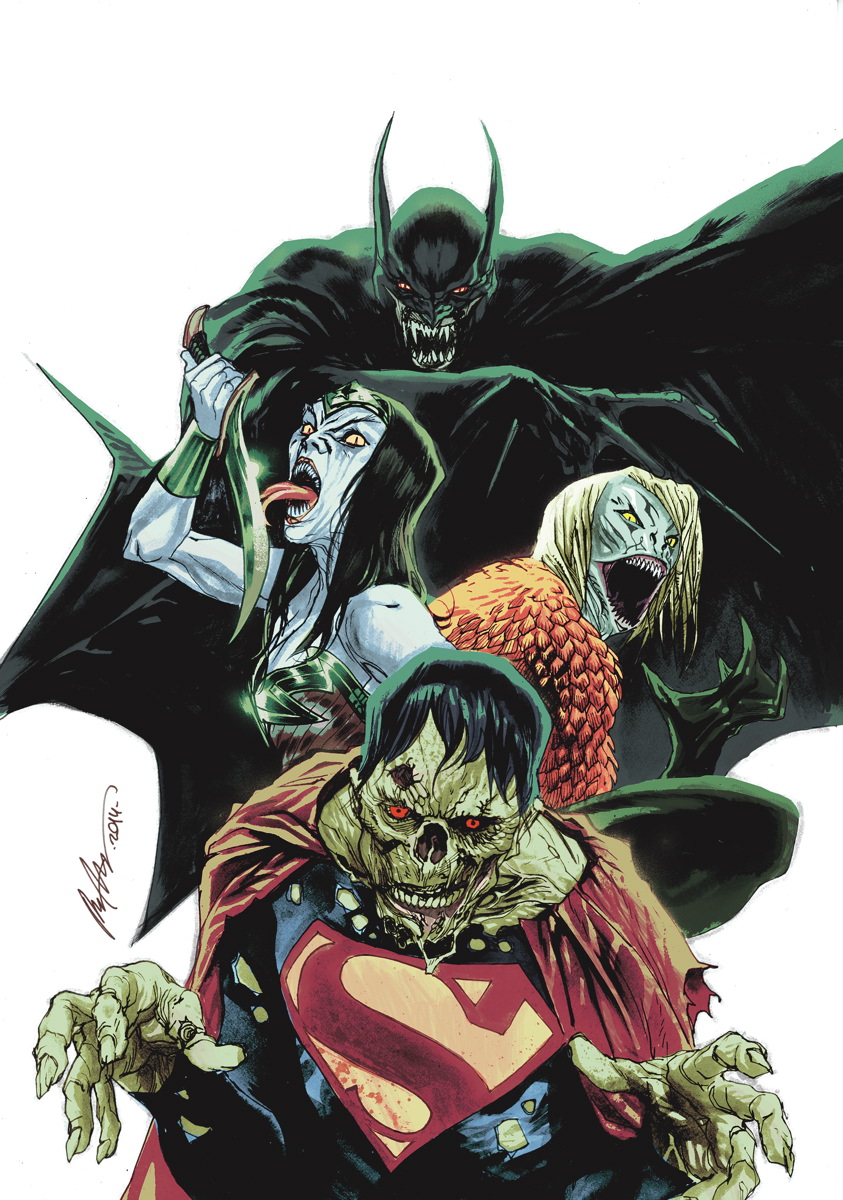 JUSTICE LEAGUE #35 (MONSTER VARIANT)