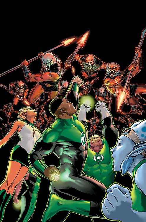GREEN LANTERN CORPS: THE LOST ARMY TP