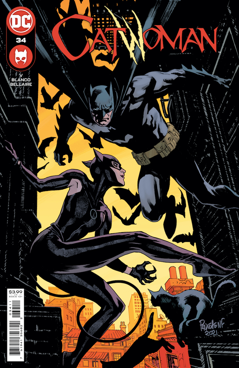 Catwoman #34 - Written by Ram V, Art by Fernando Blanco, Main Cover by Yanick Paquette (On Sale Tuesday, August 17, 2021)