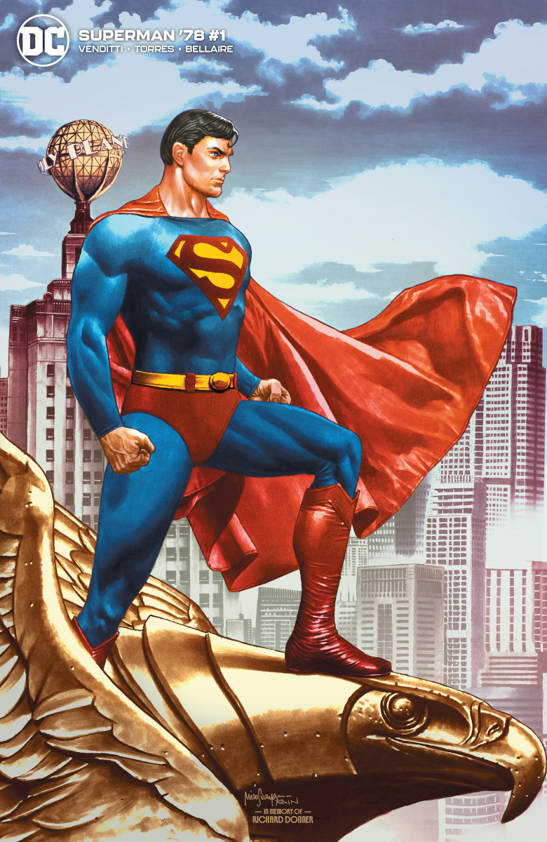 Superman '78 #1 Variant Cover by Mico Suayan (Big Time Collectibles)