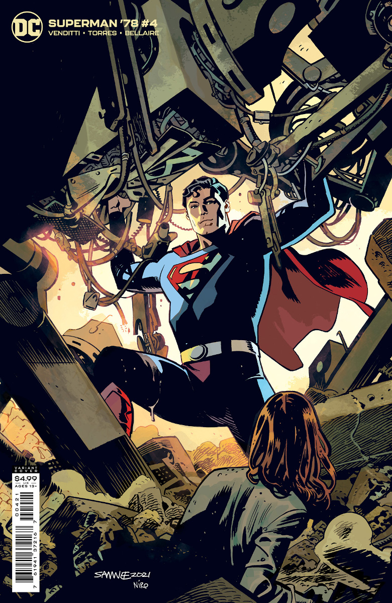 Superman '78 #4 Variant Cover by Chris Samnee