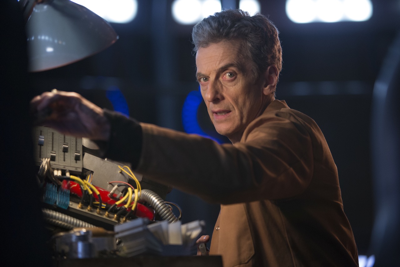 Picture shows: Peter Capaldi as The Doctor