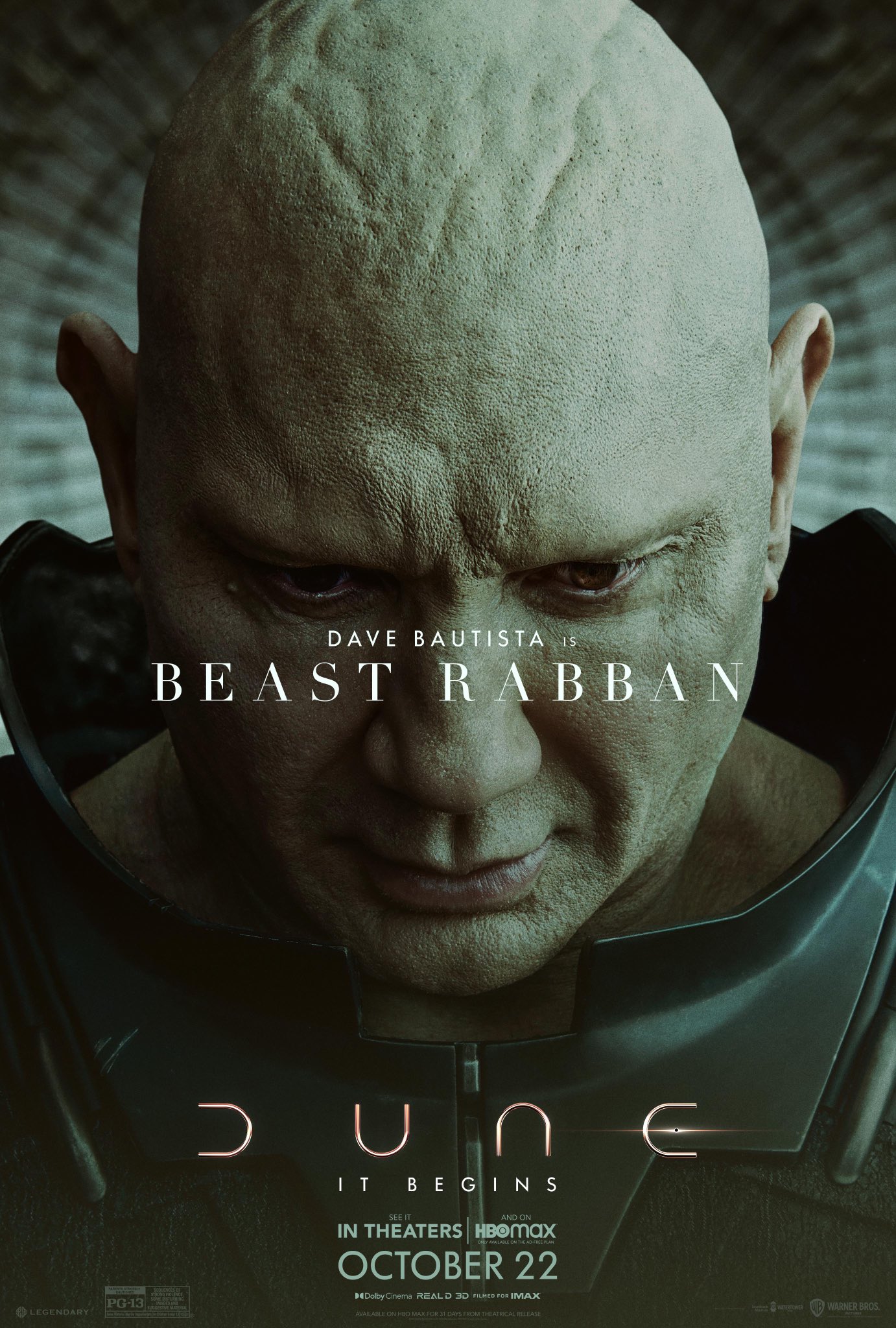 Dave Bautista is Beast Rabban