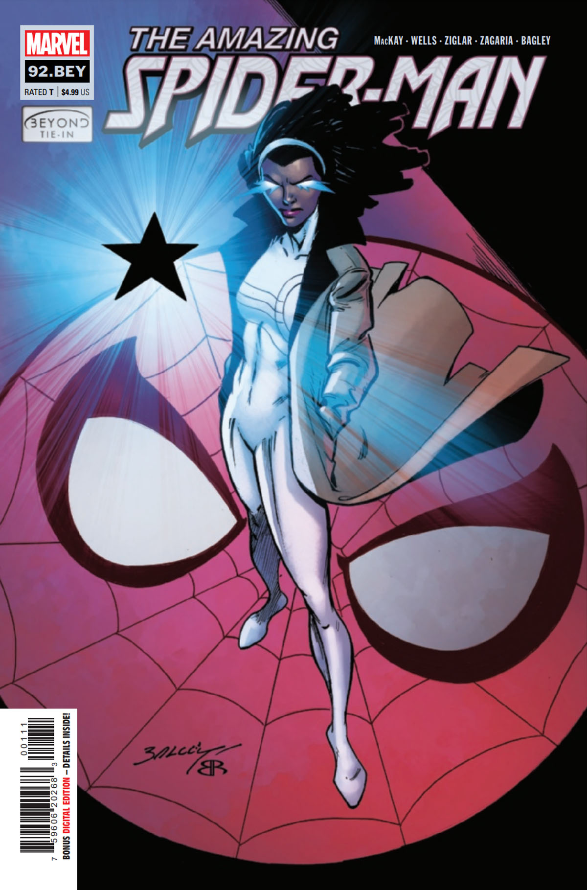 Amazing Spider-Man #92.BEY cover