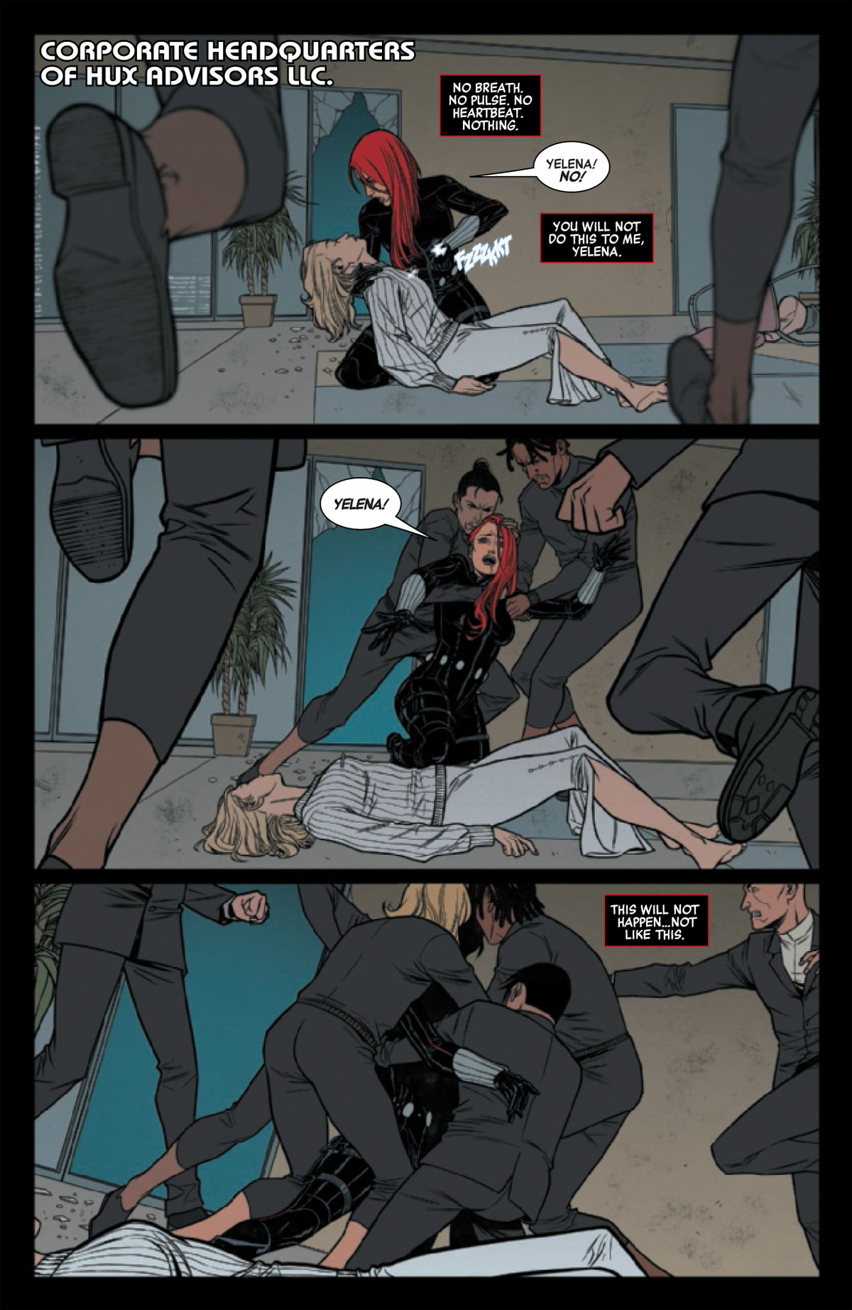 Black Widow #9 page 1
