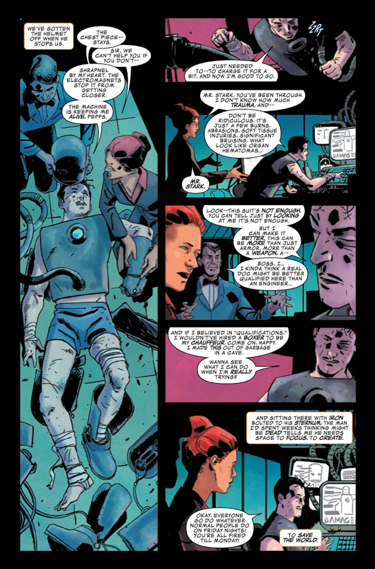Darkhold: Iron Man #1 page 3