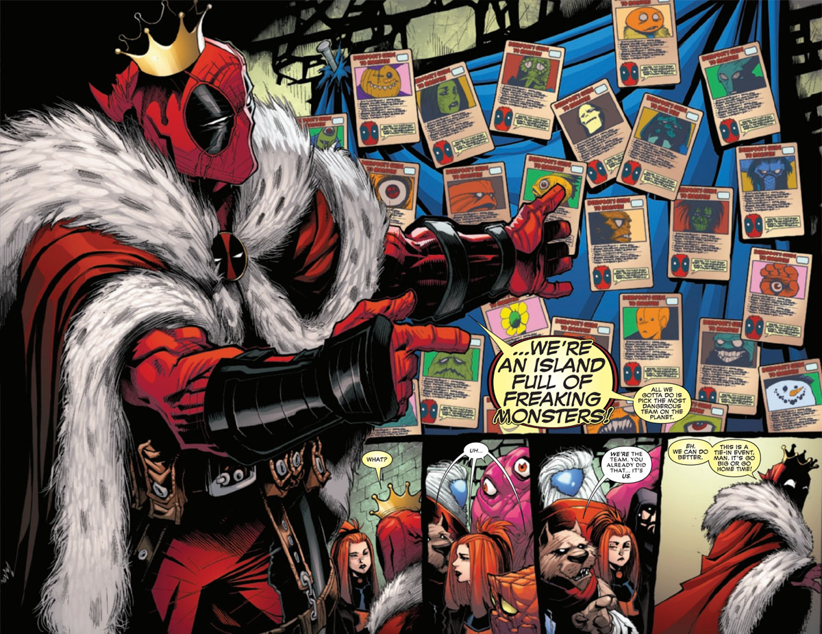 Deadpool #10 pages 4 and 5