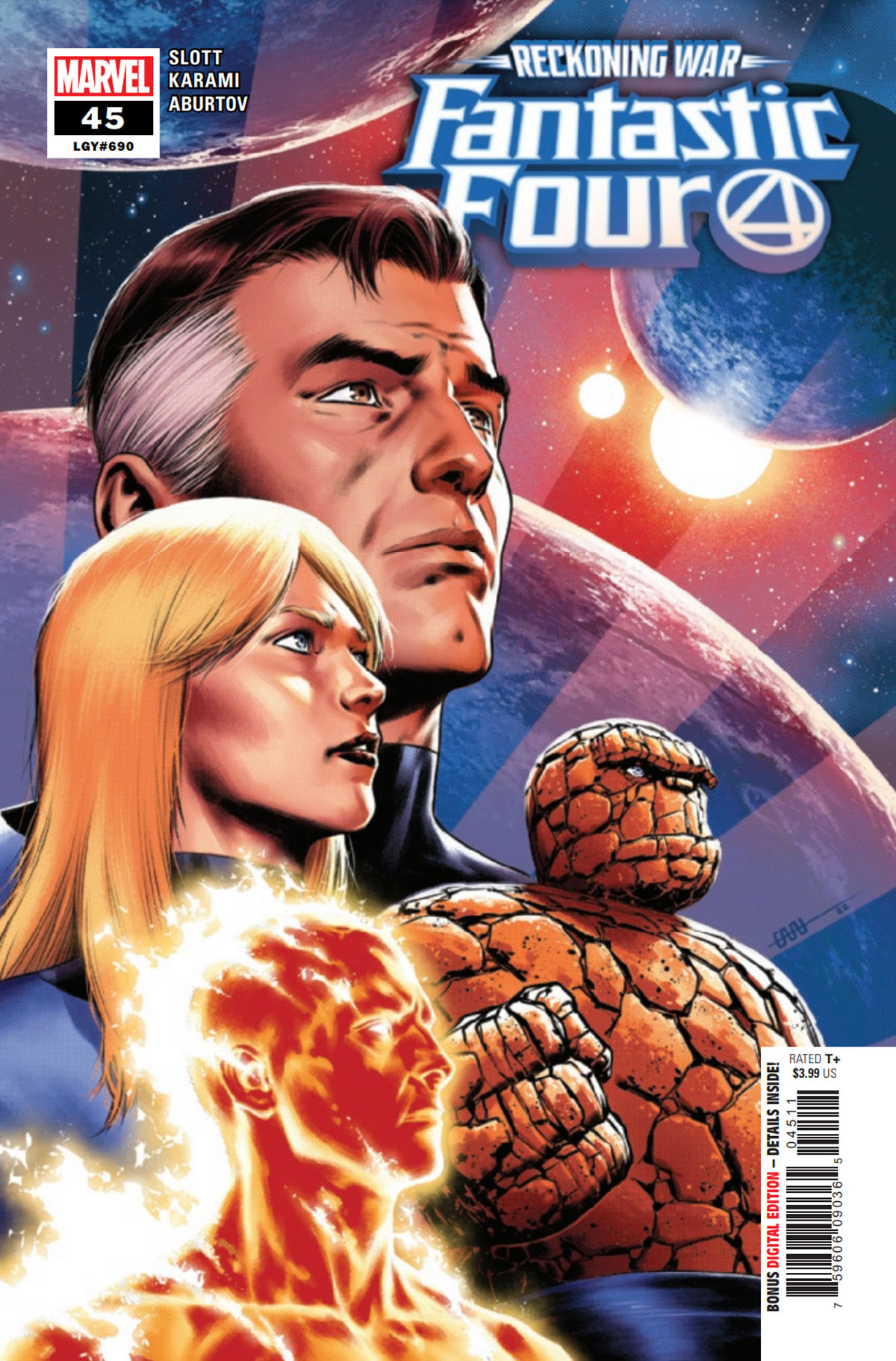 Fantastic Four #45 cover