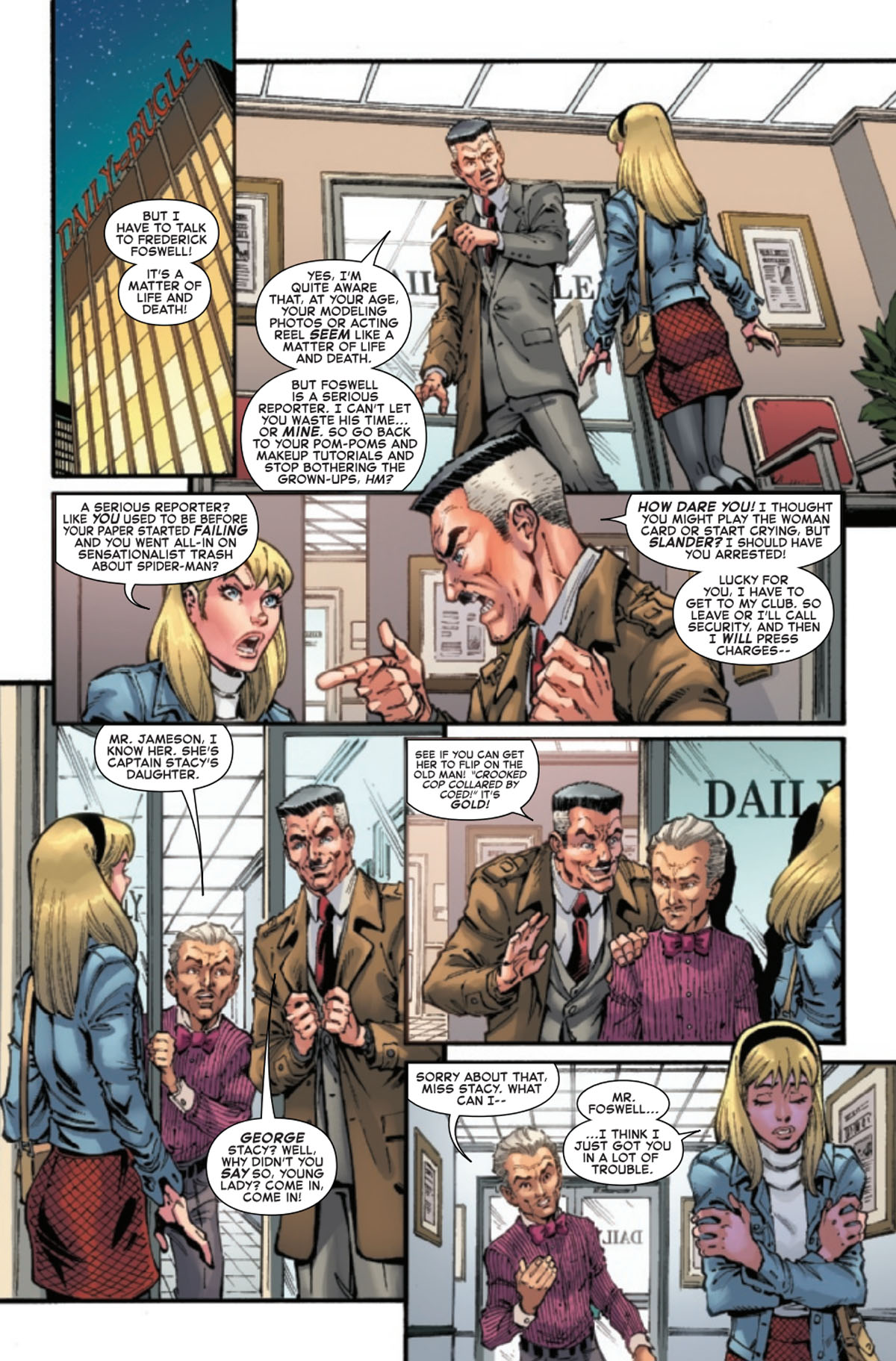 Giant-Size Gwen Stacy #1 preview page 4