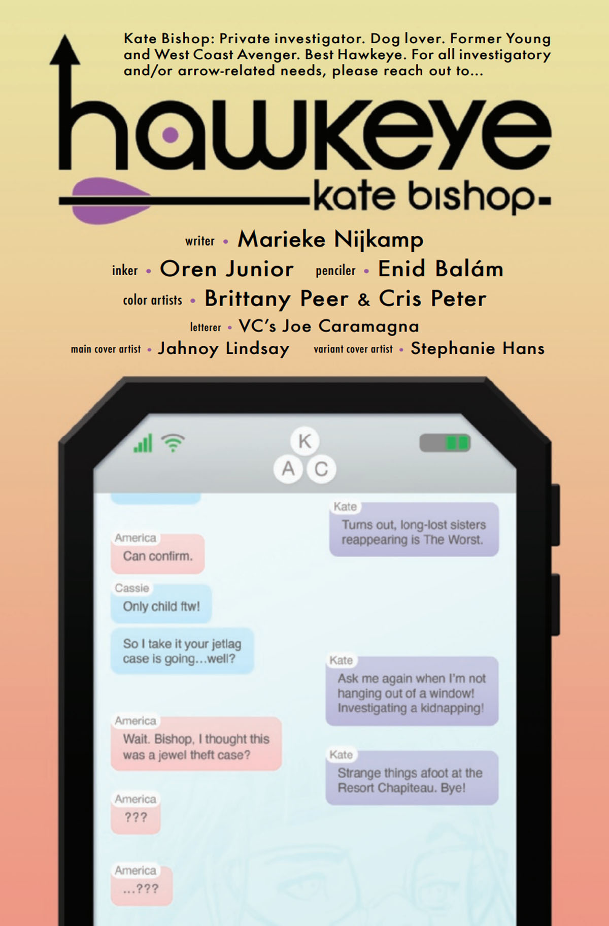 Hawkeye: Kate Bishop #2 page 1