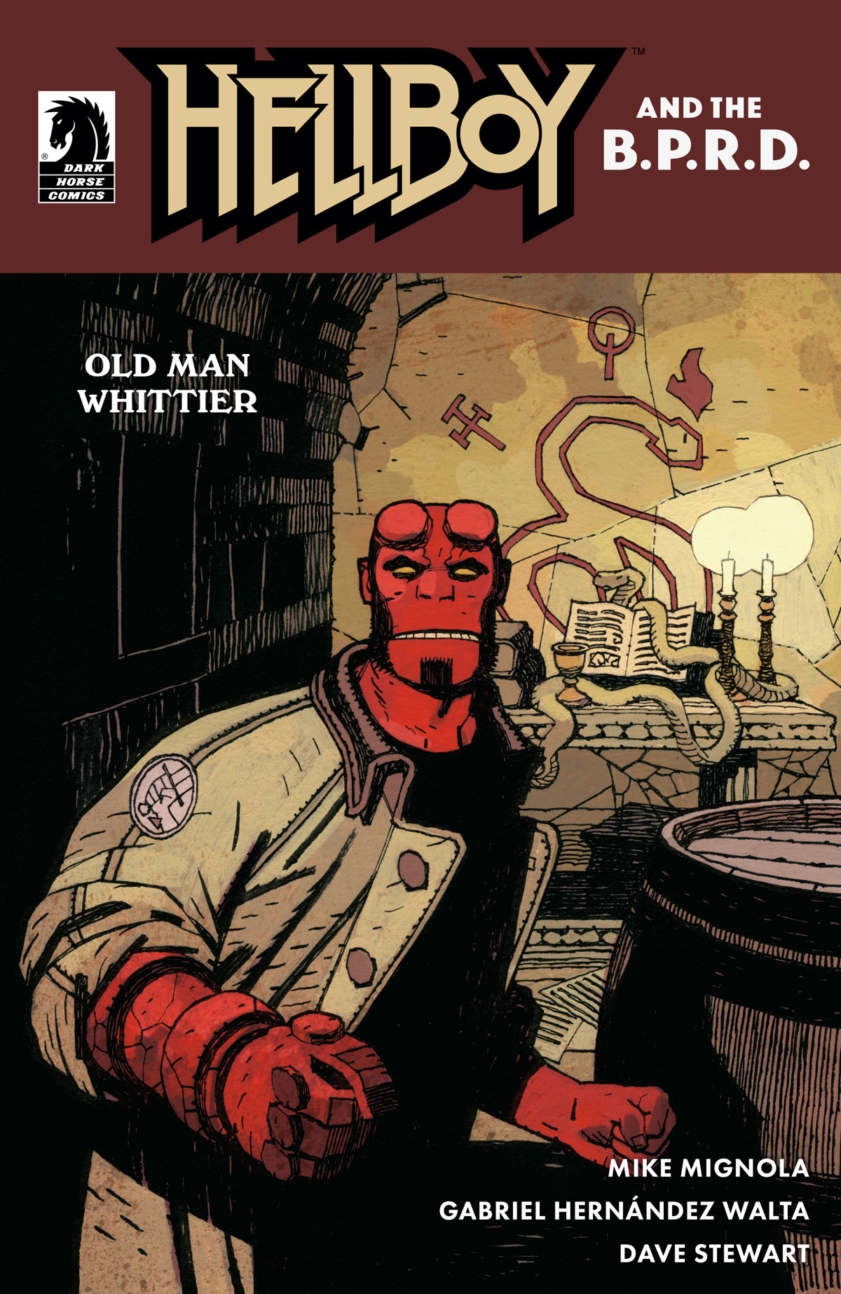 Hellboy and the B.P.R.D.: Old Man Whittier cover A