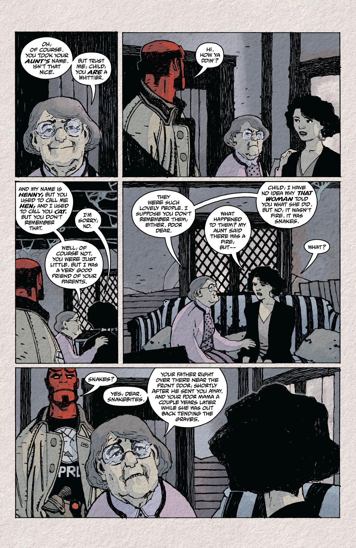 Hellboy and the B.P.R.D.: Old Man Whittier page 5