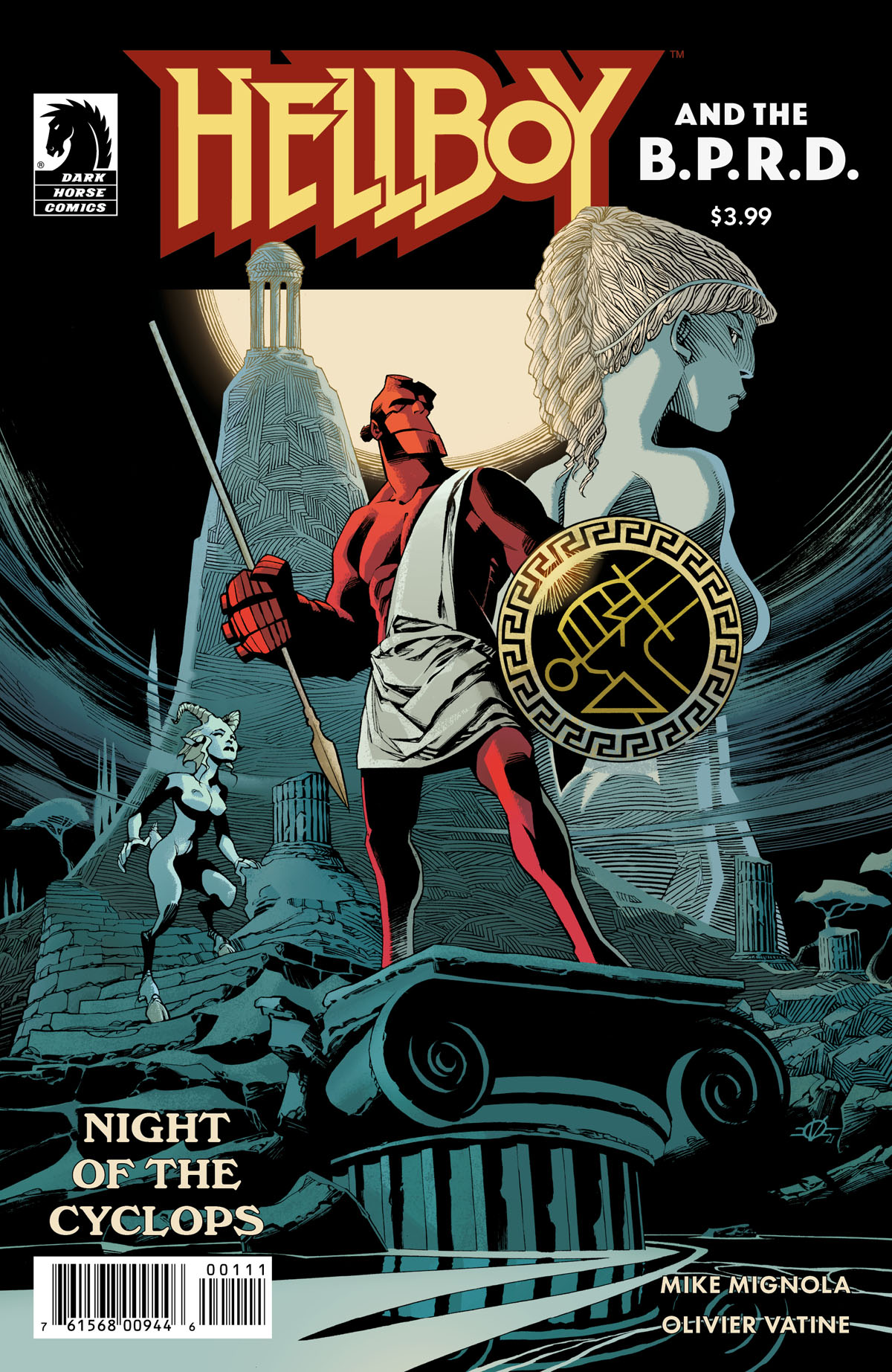 Hellboy and the B.P.R.D.: Night of the Cyclops cover