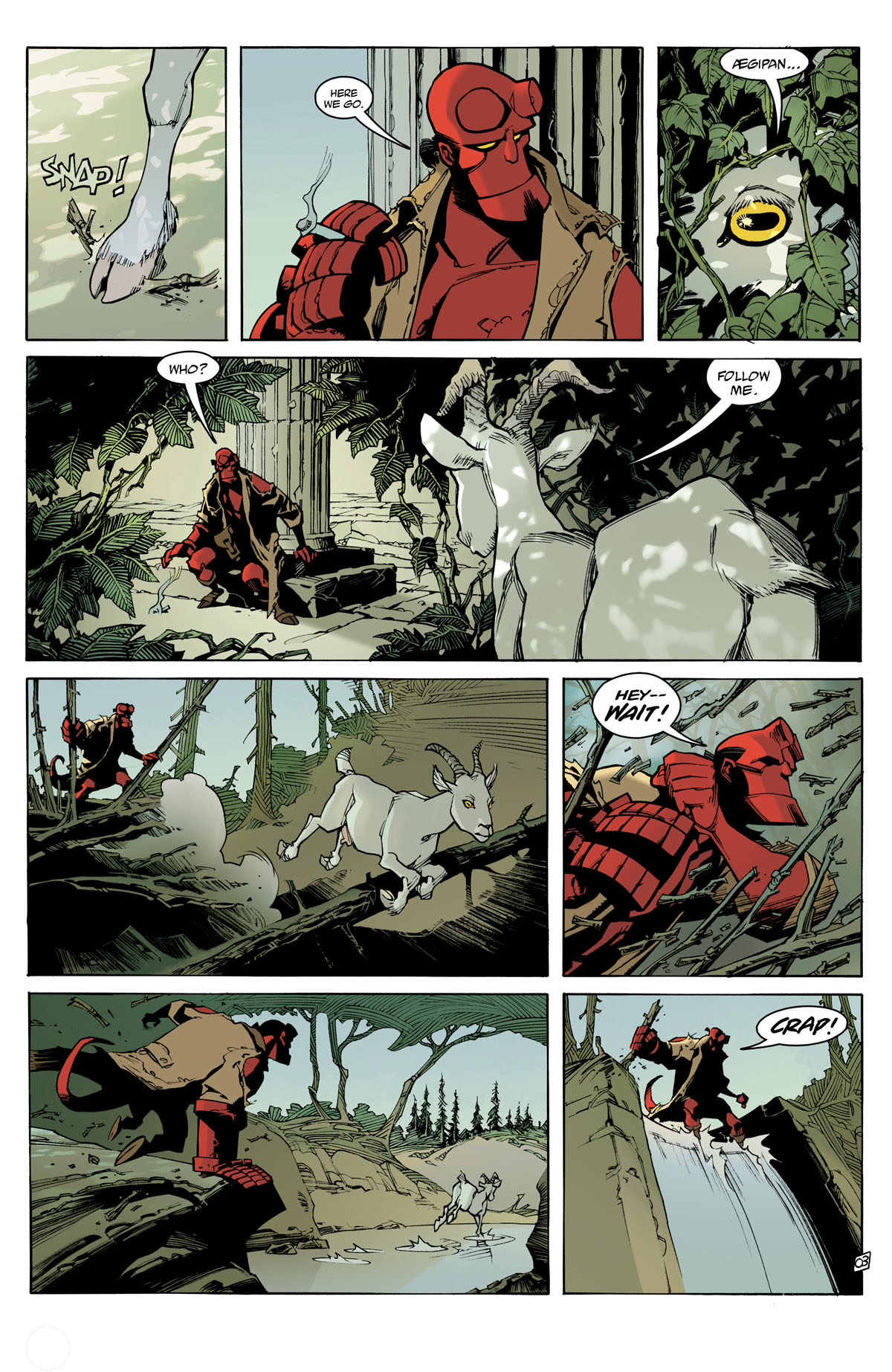 Hellboy and the B.P.R.D.: Night of the Cyclops page 3