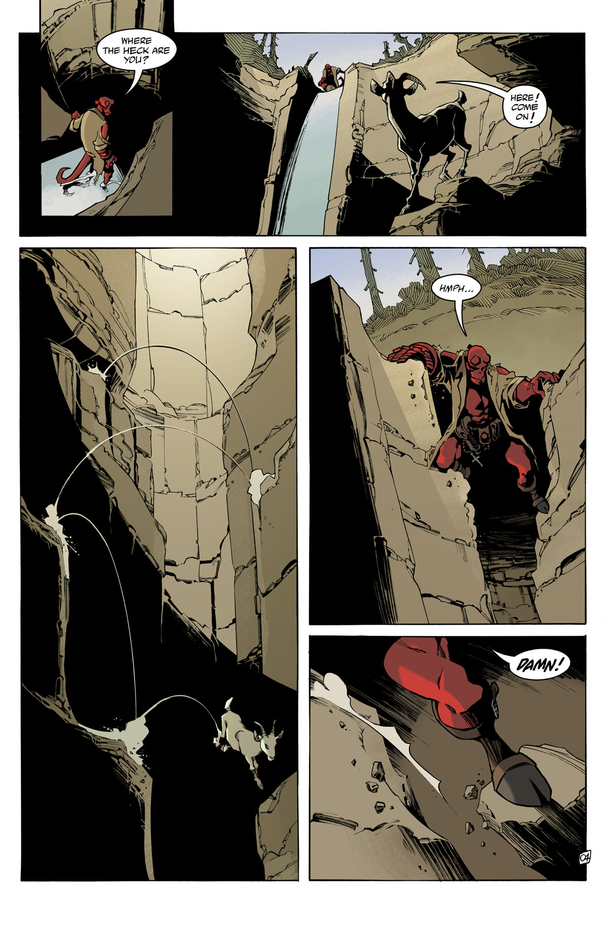 Hellboy and the B.P.R.D.: Night of the Cyclops page 4