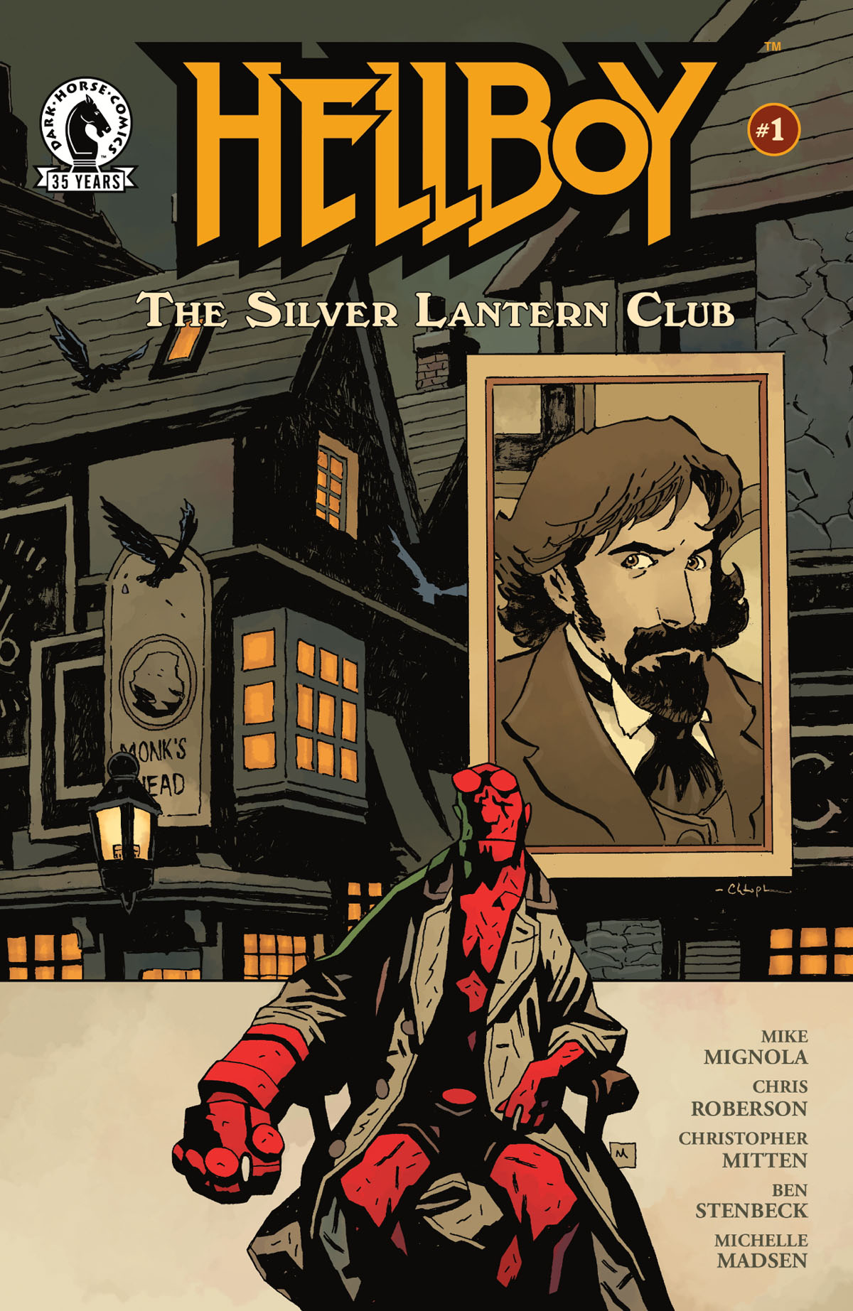 Hellboy: The Silver Lantern Club #1 cover