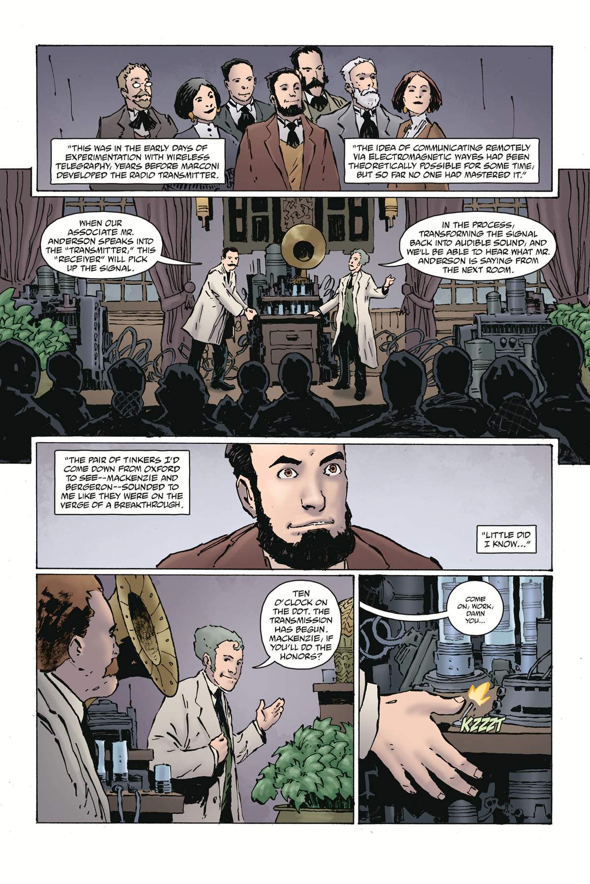 Hellboy: The Silver Lantern Club #1 page 4