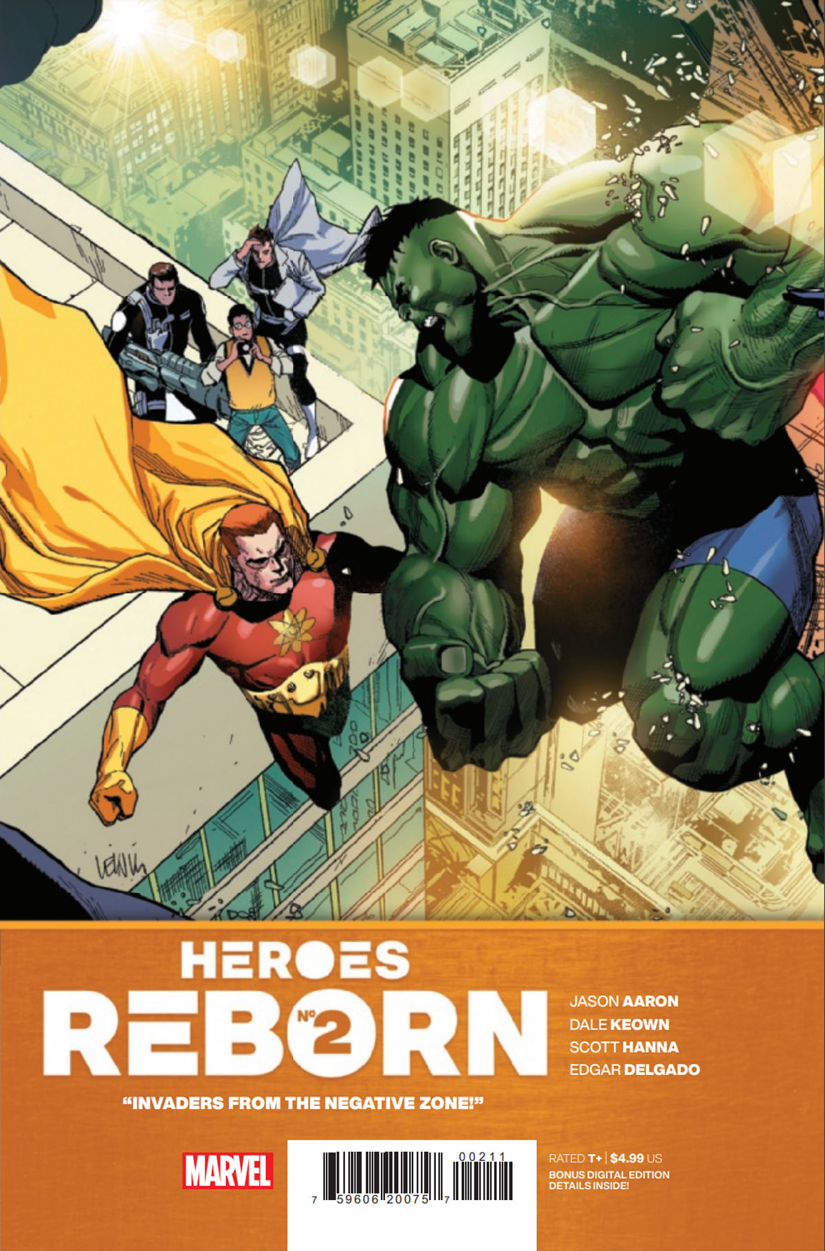 Heroes Reborn #2 cover
