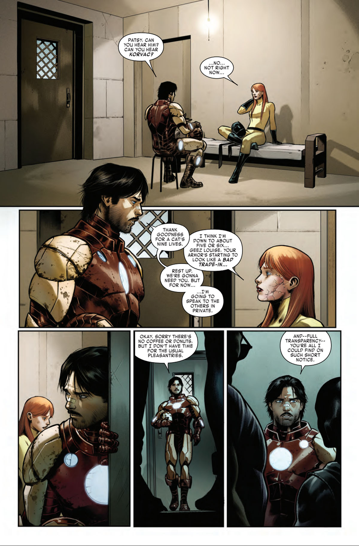 Iron Man #5 page 1