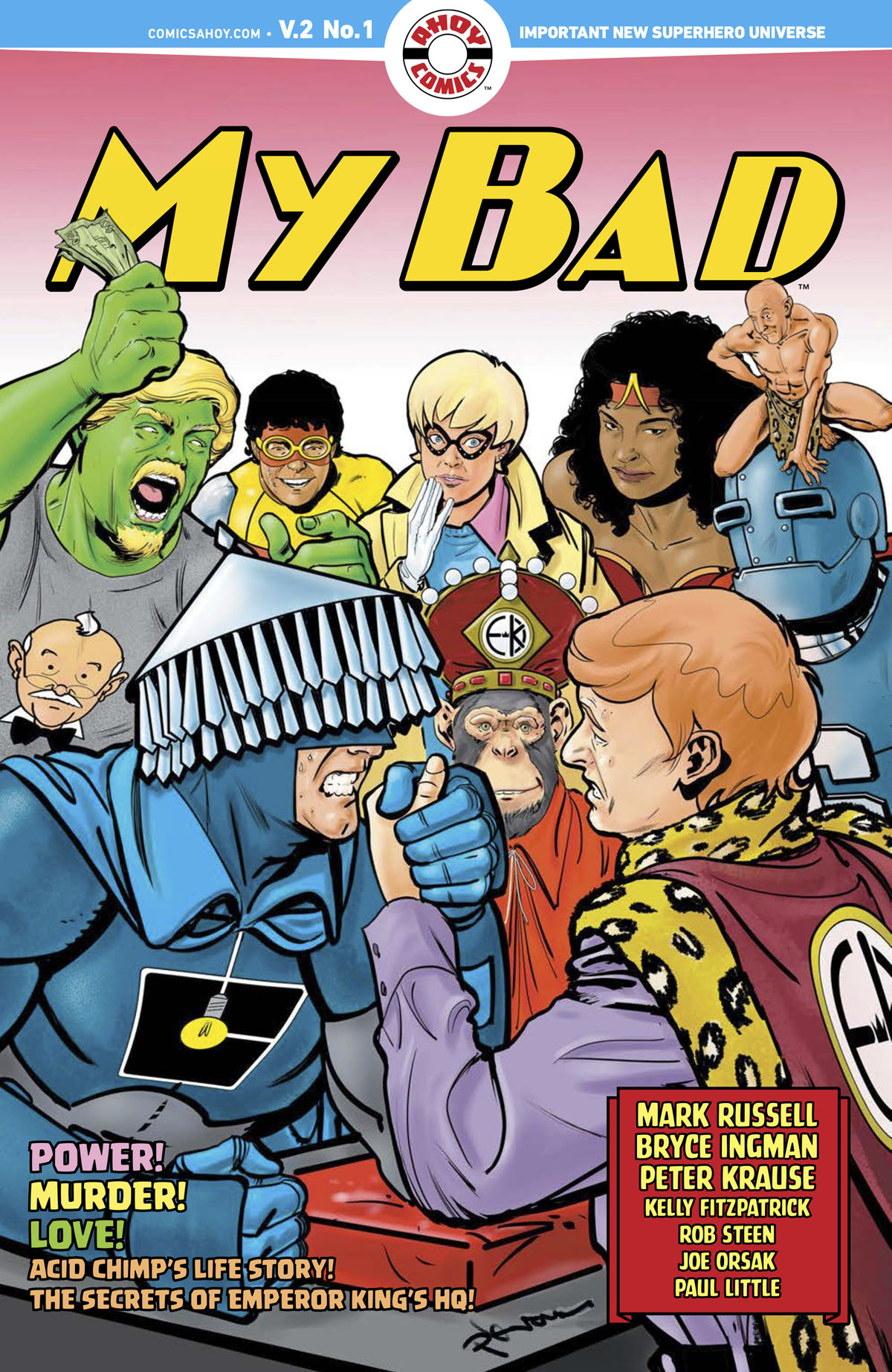 My Bad Vol. 2 #1 cover