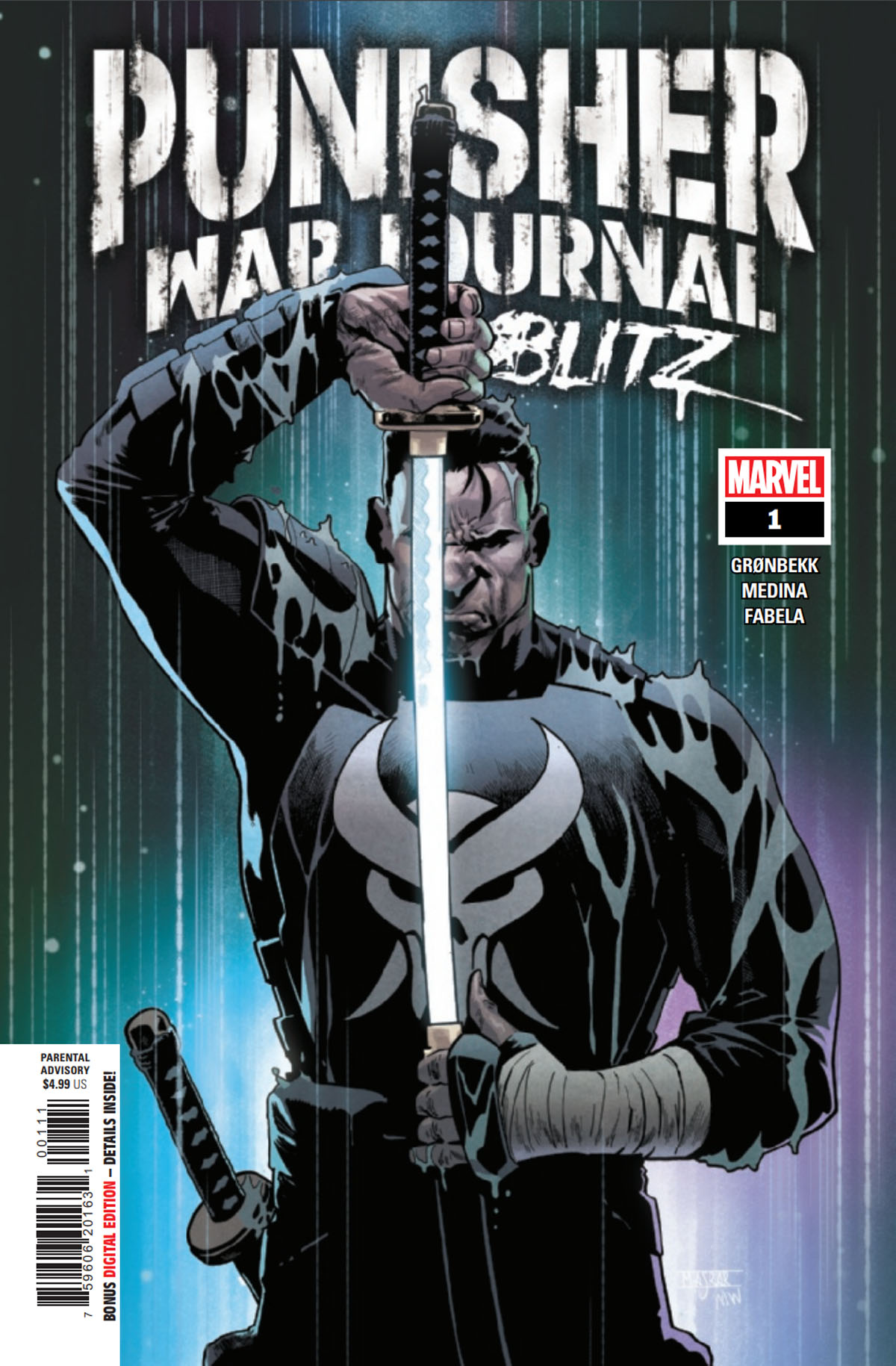 Punisher War Journal: Blitz #1 cover