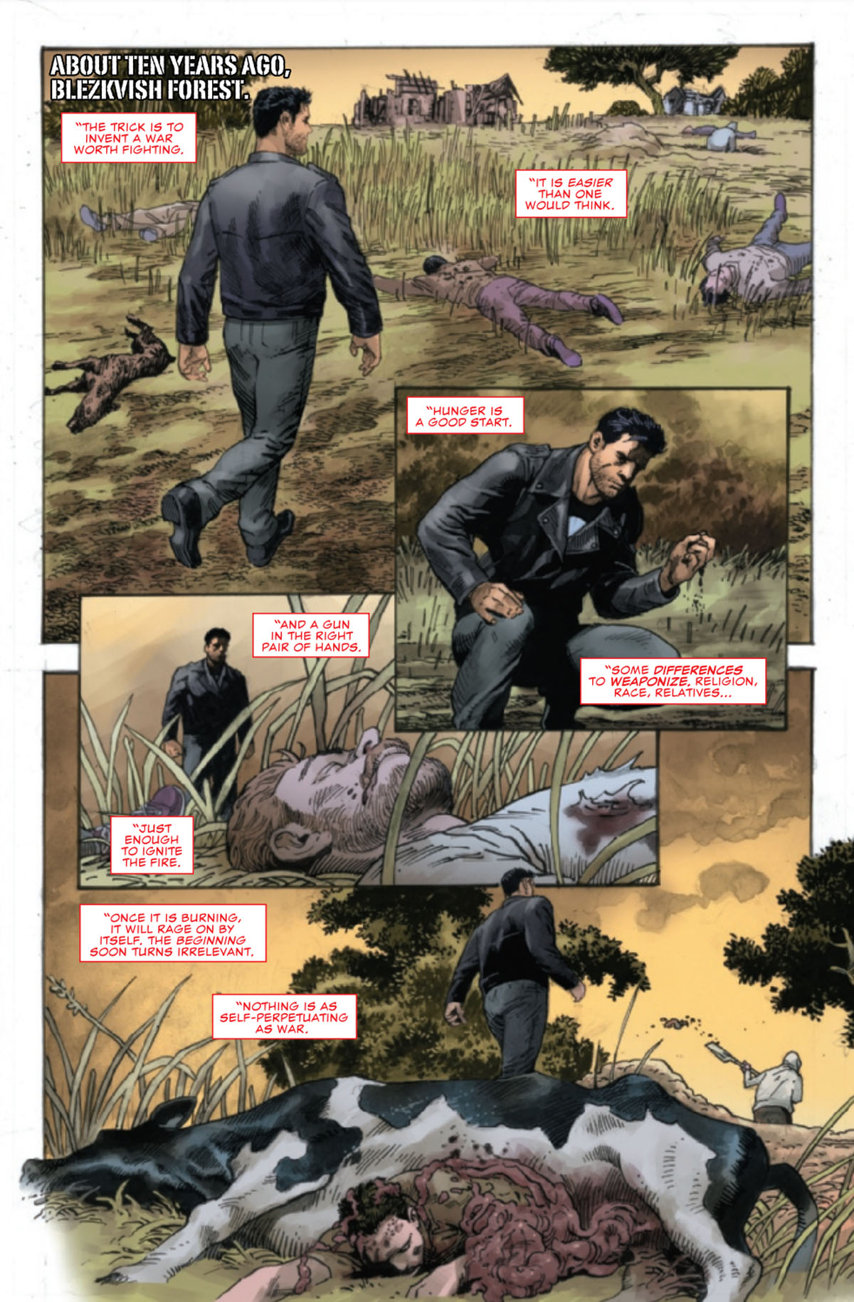 Punisher War Journal: Blitz #1 page 1