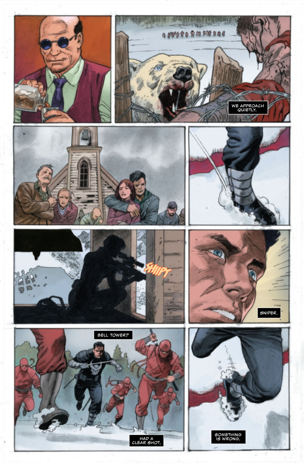 Punisher War Journal: Blitz #1 page 4