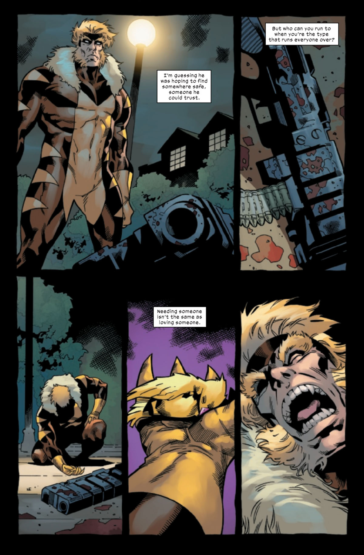 Sabretooth #4 page 2