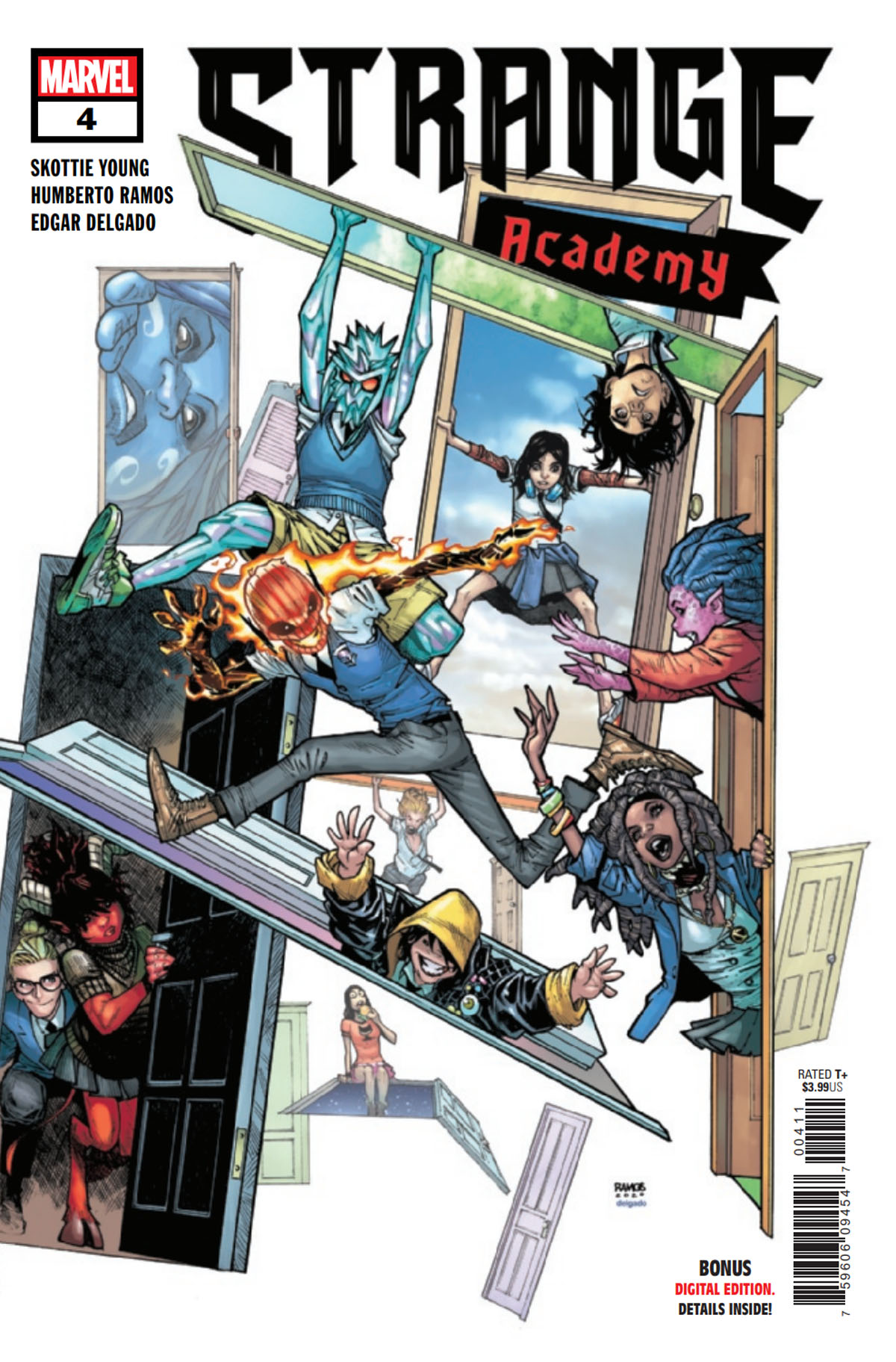 Strange Academy #4 cover